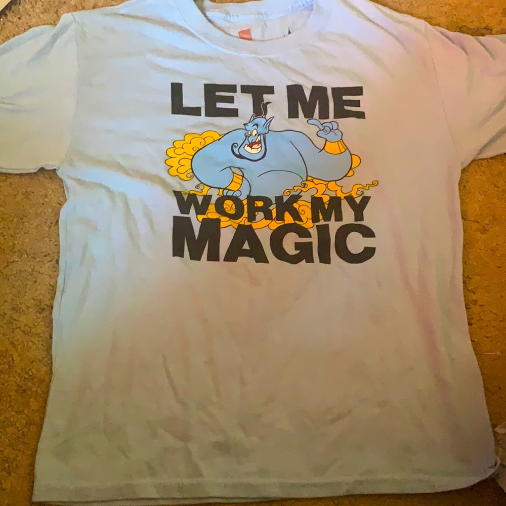 a shirt from disneyland